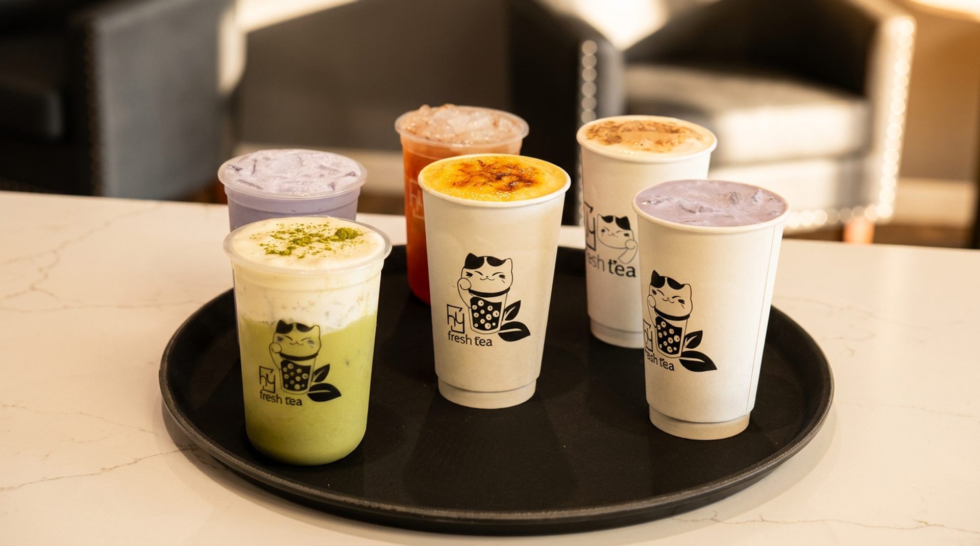 Bubble tea and drinks